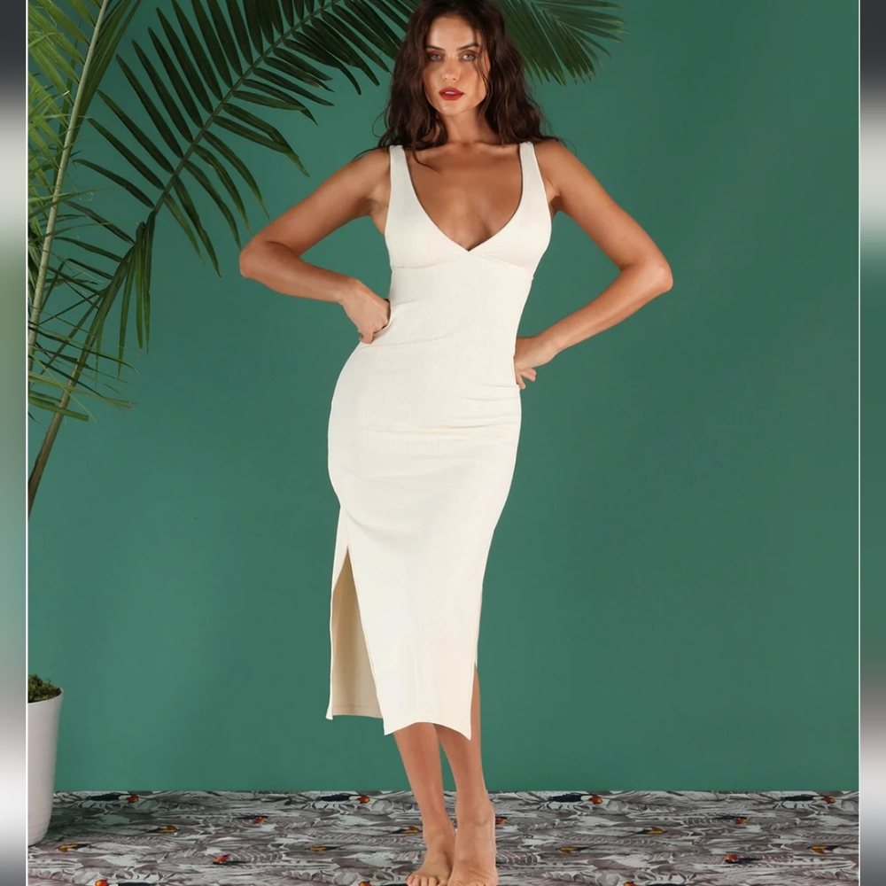 Bromelia Swimwear Paraty Maxi Dress Size Small